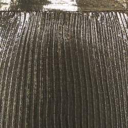 Alice + Olivia Metallic Lamé Silk Plisse Maxi Skirt S