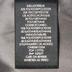 Alice + Olivia Grey Gabardine Pants Suit XS