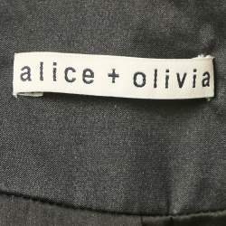 Alice + Olivia Multicolor Beaded Embroidery Crepe Jacket M