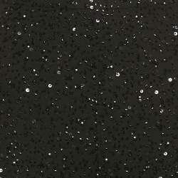 Pre Owned Alice + Olivia Black Chiffon Embellished Wide Leg Trousers S