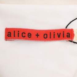 مملوكة مسبقًا Alice + Olivia Cream Cotton Belted Coat L