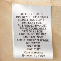 Pre Owned Alice + Olivia Red Floral Lace Sleeveless Gown M