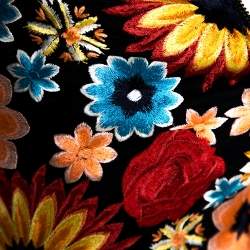 Pre Owned Alice + Olivia Black Floral Embroidered Cotton Sherri Shorts XS