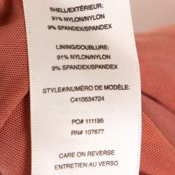 Pre Owned Alice + Olivia Cameo Pink Sequined Sleeveless Kimber Dress M