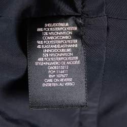 Pre Owned Alice + Olivia Black Lurex Jacquard Flared Rachele Maxi Skirt M