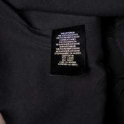 Pre Owned Alice + Olivia Black Crepe Sequin Embellished Jeri Jumpsuit S