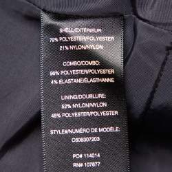 Pre Owned Alice + Olivia Black Brocade High Waist Flared Earla Skirt S