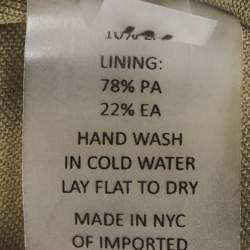 Pre Owned بوديسوت أليكس زيتوني بدون أكمام جيرسي مقاس متوسط