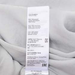 All Saints Grey Satin Cancity Dress S