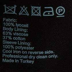 Pre Owned All Saints Beige Linen Belted Coat S