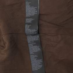 Pre Owned All Saints Brown Suede Double Breasted Jacket S