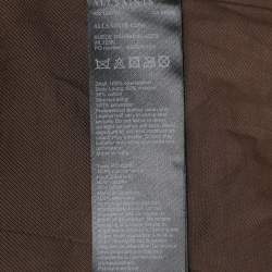 Pre Owned All Saints Brown Suede Double Breasted Jacket S