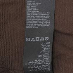 Pre Owned All Saints Brown Suede Double Breasted Jacket S