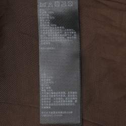 Pre Owned All Saints Brown Suede Double Breasted Jacket S