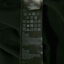 Pre Owned All Saints Black Crepe Belted Cropped Hailey Jumpsuit XS