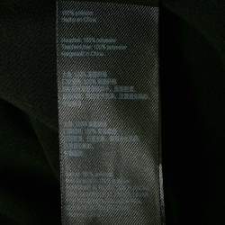 Pre Owned All Saints Black Crepe Belted Cropped Hailey Jumpsuit XS