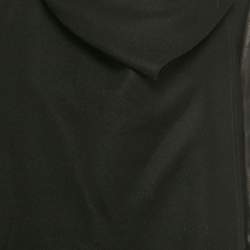 Pre Owned All Saints Black Felt and Leather Sleeve Jacket M