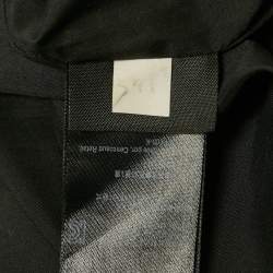 مملوكة مسبقًا All Saints Black Leather Lyra Star Skirt M