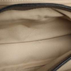 Pre Owned Alviero Martini 1A Classe Black Leather Top Handle Bag