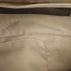 Pre Owned Alviero Martini 1A Classe Black Leather Top Handle Bag