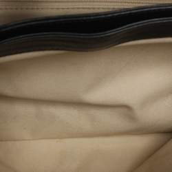 Pre Owned Alviero Martini 1A Classe Black Leather Top Handle Bag