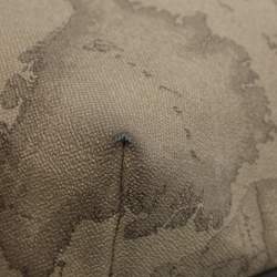 Pre Owned Alviero Martini 1A Classe Grey Geo Classic Print Coated Leather Shoulder Bag