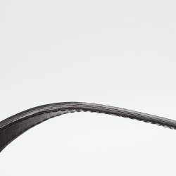 Pre Owned Alviero Martini 1A Classe Grey Geo Classic Print Coated Leather Shoulder Bag