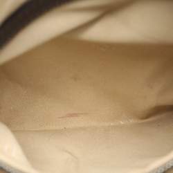 Pre Owned Alviero Martini 1A Classe Grey Geo Classic Print Coated Leather Shoulder Bag