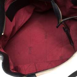 مملوكة مسبقًا Alviero Martini 1A Classe Brown/Black Geo Print Coated Canvas Tote