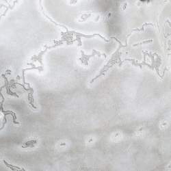 Pre Owned Alviero Martini 1A Classe Light Grey Embossed Print Suede Tote