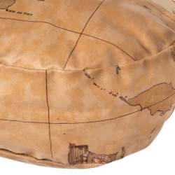 Pre Owned Alviero Martini 1A Classe Brown Vinyl Geo Half Moon Crossbody Bag