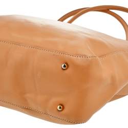 Alviero Martini 1A Classe Beige Leather Tote