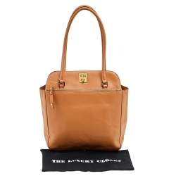 Alviero Martini 1A Classe Beige Leather Tote