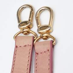 Alviero Martini 1A Classe Pink Geo Embossed Leather Zip Hobo