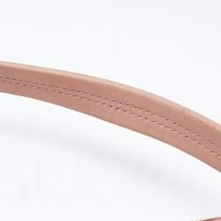 Alviero Martini 1A Classe Pink Geo Embossed Leather Zip Hobo
