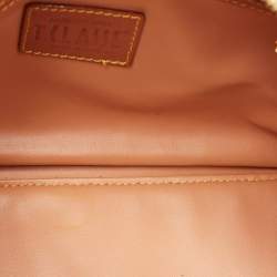 Alviero Martini 1A Classe Beige/Brown Geo Classic Boston Bag