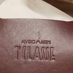 Pre Owned Alviero Martini 1A Classe Red Leather Shoulder Bag