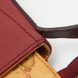 Pre Owned Alviero Martini 1A Classe Red Leather Shoulder Bag