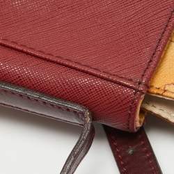 Pre Owned Alviero Martini 1A Classe Red Leather Shoulder Bag