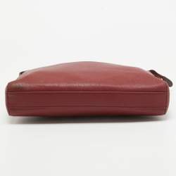 Pre Owned Alviero Martini 1A Classe Red Leather Shoulder Bag