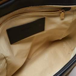 Pre Owned Alviero Martini 1A Classe Beige/Brown Geo Classic Print Coated Canvas and Leather Tote