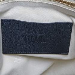 Pre Owned Alviero Martini 1A Classe Beige/Brown Geo Classic Print Coated Canvas and Leather Tote