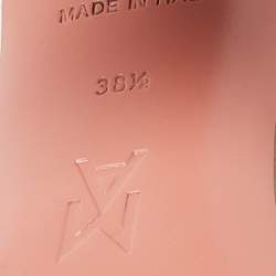 Pre Owned Amina Muaddi White Leather Begum Crystal Embellished Slingback Pumps Size 38.5