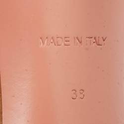 Pre Owned Amina Muaddi Purple Leather Crystal Embellished Slide Sandals Size 38