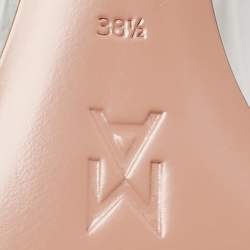 Amina Muaddi Transparent PVC Ane Wedge Pumps Size 38.5