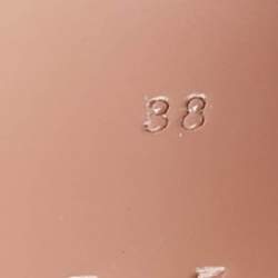 Pre Owned Amina Muaddi Blue Satin Begum Embellished Slingback Pumps Size 38