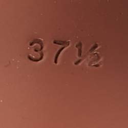 Pre Owned Amina Muaddi Beige Satin Gilda Crystal Embellished Slide Sandals Size 37.5