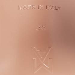 Pre Owned Amina Muaddi Black Suede Crystal Embellished Caroline Slide Sandals Size 38