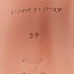 Pre Owned Amina Muaddi Black Satin Begum Slingback Pumps Size 39