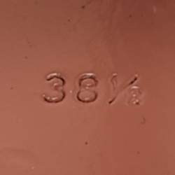 مملوكة مسبقًا Amina Muaddi Gilda Size 38.5 Black Patent Leather Ankle Strap Sandals